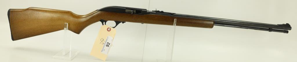 Lot #92 - Marlin Firearms Co. Mdl 60 Semi Auto Rifle .22 LR SN# 12498716~~ 22 LR cal., 14 shot