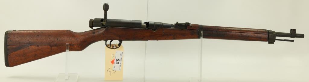 Lot #95 - Arisaka Mdl Type 38 Carbine Bolt Action Rifle 6.5 MM SN# 44343~~ 19.5" BBL. 38" OAL