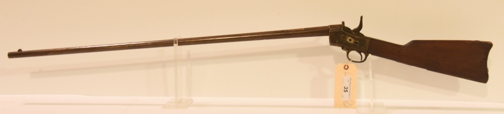 Lot #35 - Remington Mdl Rolling Block .50 Cal SN# None~~ 36” BBL, 51” OAL. Missing Forend wood,