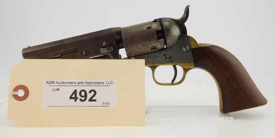 Lot #492 - Colt Mdl 1849 Pocket Model, 1st Type