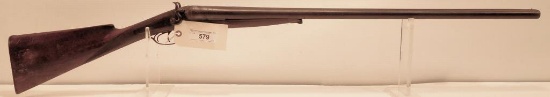 Lot #579 - FA Loomis Mdl 14 -10 GA SBS Shotgun