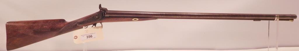 Lot #356 - Unk Maker Belgian SxS Perc. Shotgun