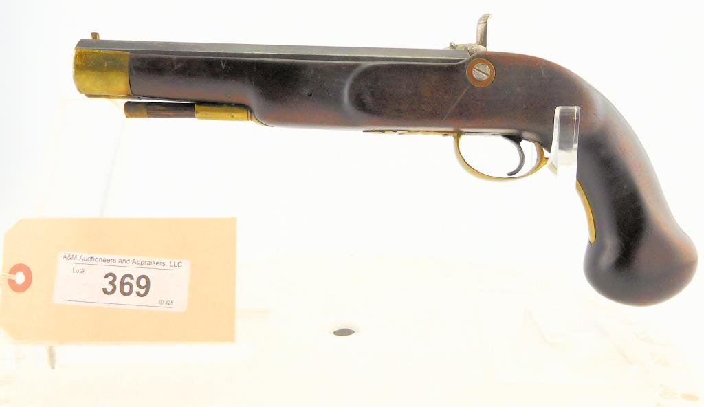 Lot #369 - Hazelwood Perc. Horse Pistol