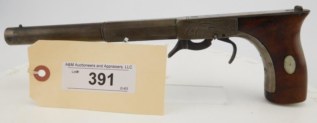 Lot #391 - E. Allen Pocket Rifle (or Bootleg Pist