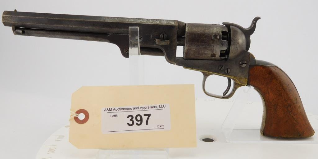 Lot #397 - Colt Navy Mdl 1851 4th Rev
