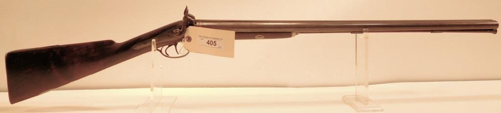 Lot #405 - Lewes & Tomes SxS Percussion Shotgun