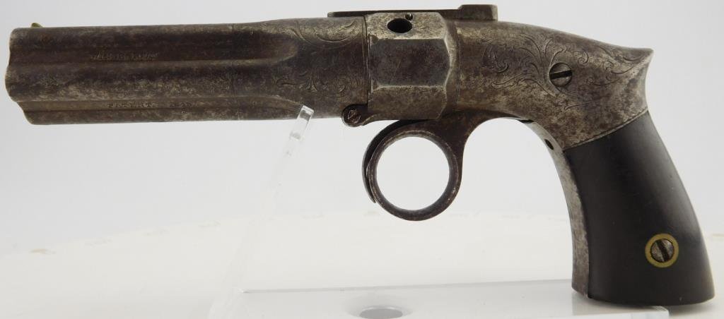 Lot #434 - Robins & Lawrence 5 Shot Pepperbox