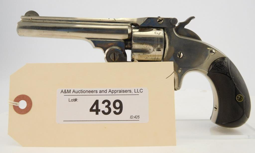 Lot #439 - S&W 1-1/2, SA, Top Break Revolver