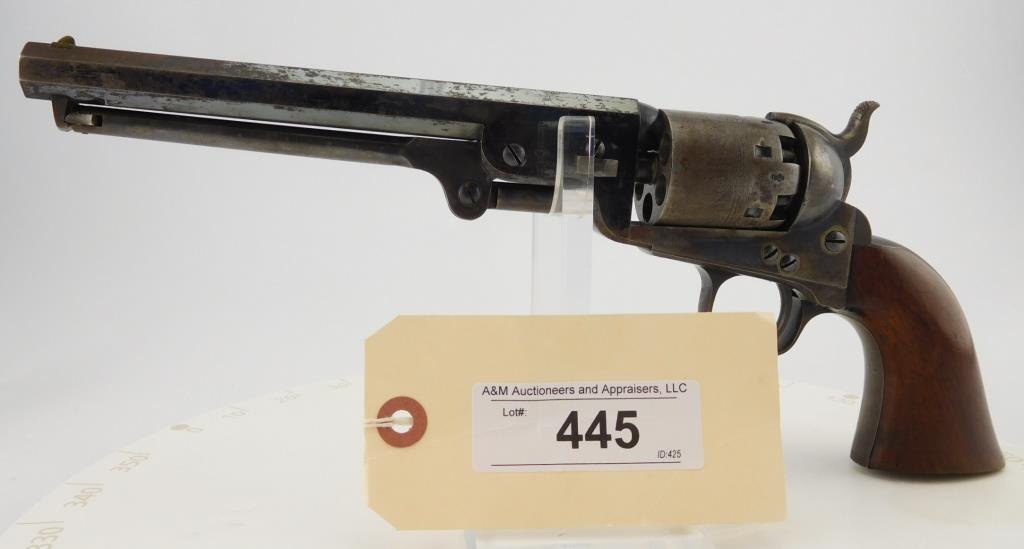 Lot #445 - Colt 1851 London Navy, 2nd Rev