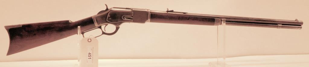 Lot #451 - Winchester 1873 3rd Mdl LA Rifle
