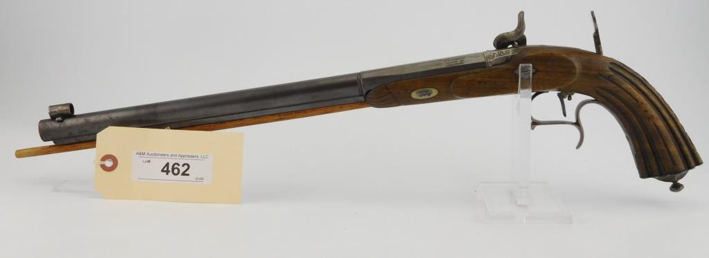 Lot #462 - Ramsdell Perc. Target Pistol