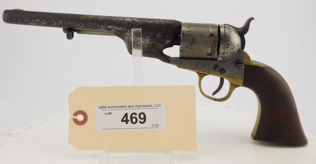 Lot #469 - Colt Navy Converted to Cartridge