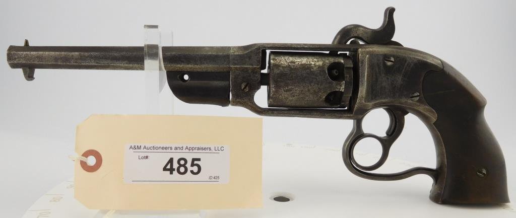 Lot #485 - Savage Revolving Firearms Co Mdl 1861 Navy