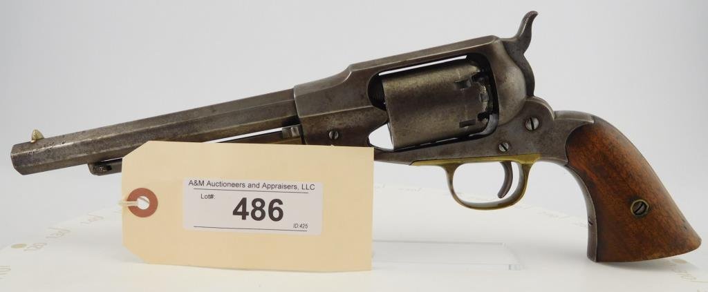 Lot #486 - Remington Navy Percussion Revolver