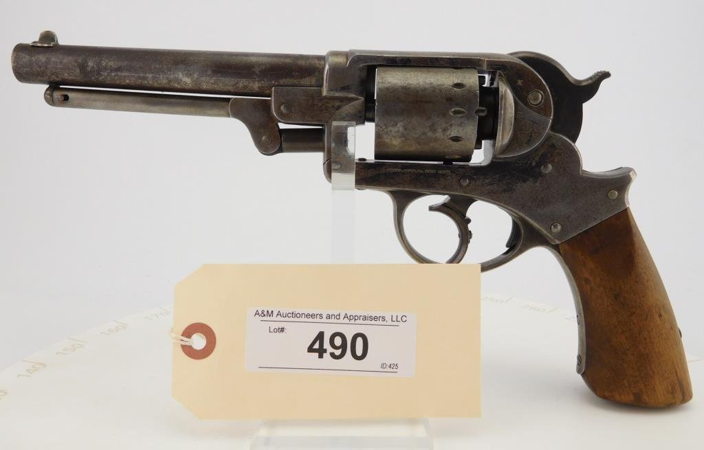 Lot #490 - Starr Arms 1858 DA Army Revolver
