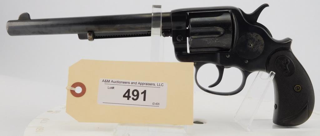 Lot #491 - Colt DA Frontier Six Shooter Revolver