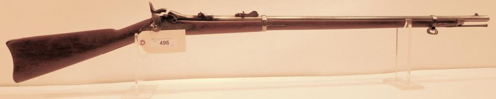 Lot #496 - US Springfield 1873 Trap Door Rifle