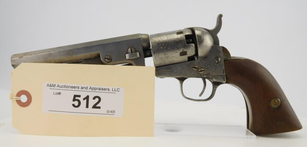 Lot #512 - Colt 1849 Pocket Revolver, 2nd Type