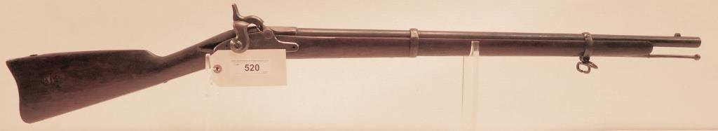 Lot #520 - Springfield Training Rifle Dated 1864