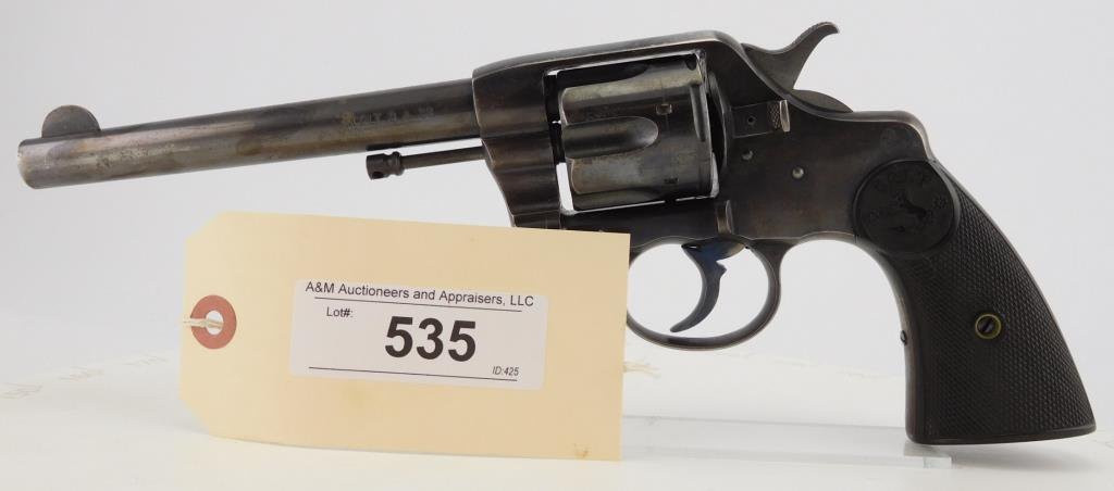 Lot #535 - Colt New Mdl Army Civilian 1892