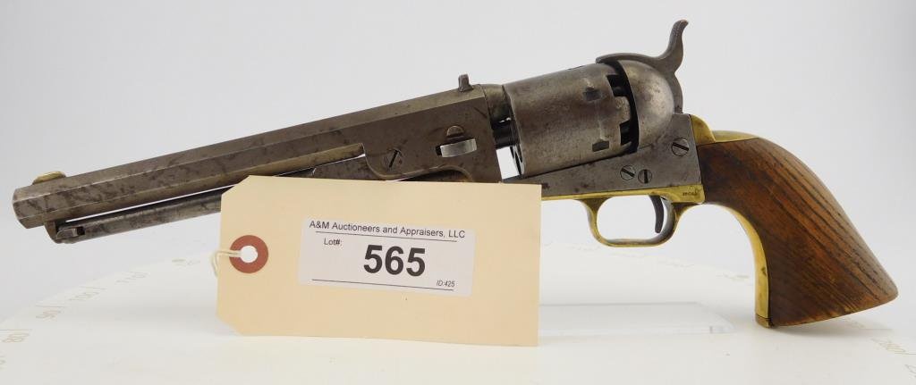 Lot #565 - Colt 1851 Navy Revolver 4th