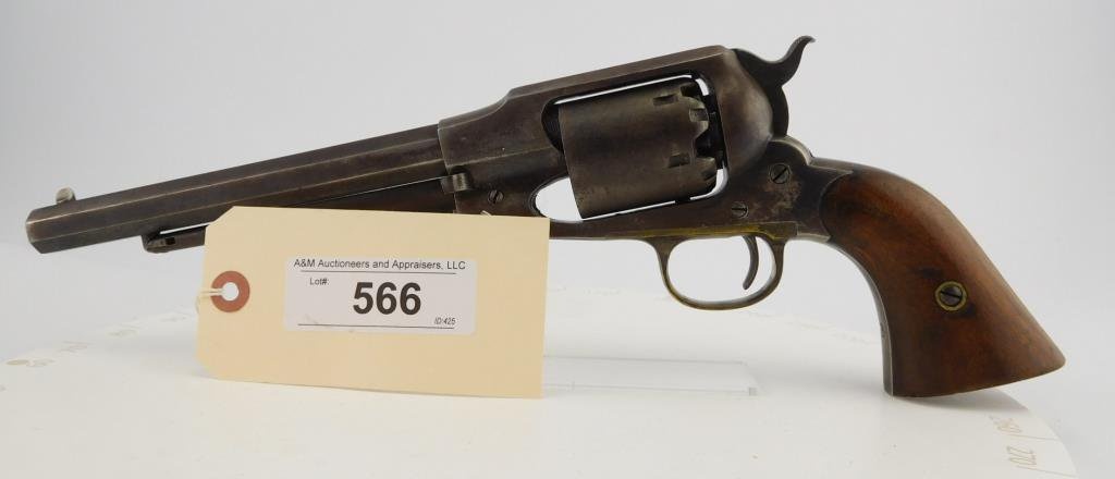 Lot #566 - Remington New Mdl Civilian Revolver
