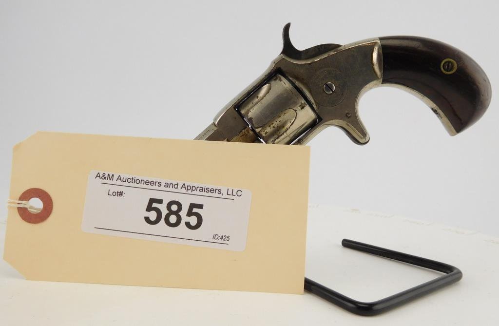 Lot #585 - Wes. & Harr. Pocket Spur Trigger Rev