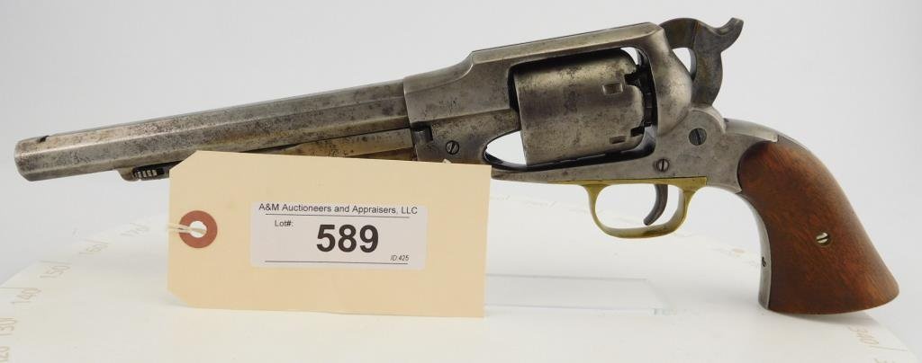 Lot #589 - Remington-Beals 1858 Army Rev.
