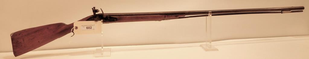 Lot #602 - Unk. Maker (UK) Flintlock Fowler