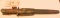 Lot #800O - British Pattern 1907 WWI Era bayonet w/sheath & Leather belt loop. 15 ½