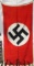 Lot #800K - Large WWII German Nazi Flag w/applied Cloth Label