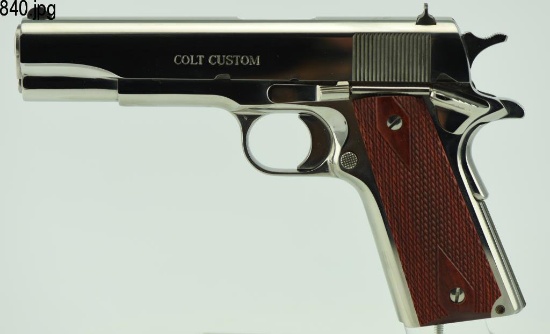 Lot #840 - Colt Custom Govt. .38 Sup Pistol