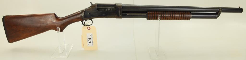 Lot #663 - Winchester 1897 Riot Pump Shotgun