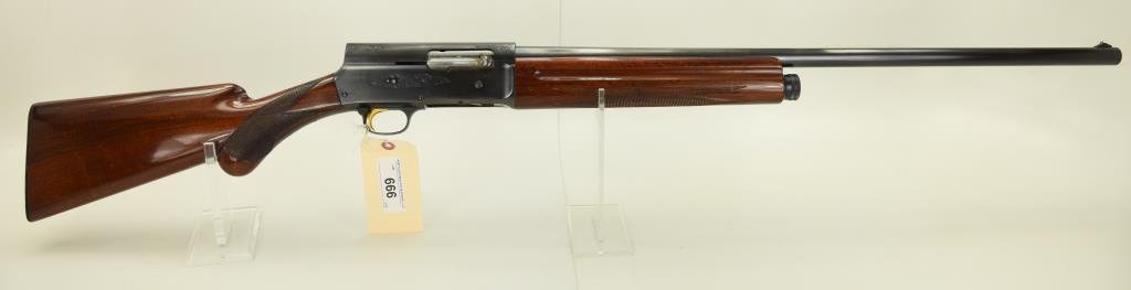 Lot #666 - Browning Auto 5 Light 12 SA Shotgun