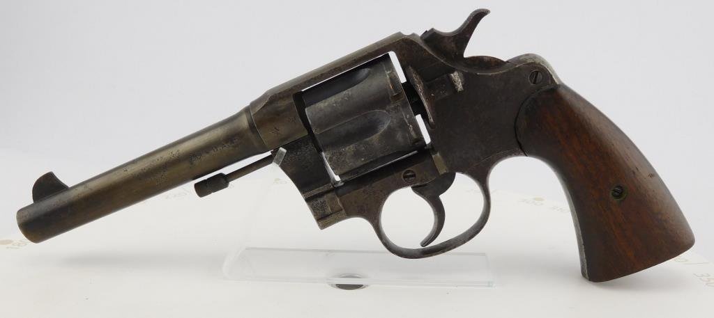 Lot #682 - Colt 1917 Dbl Action Revolver - US Army