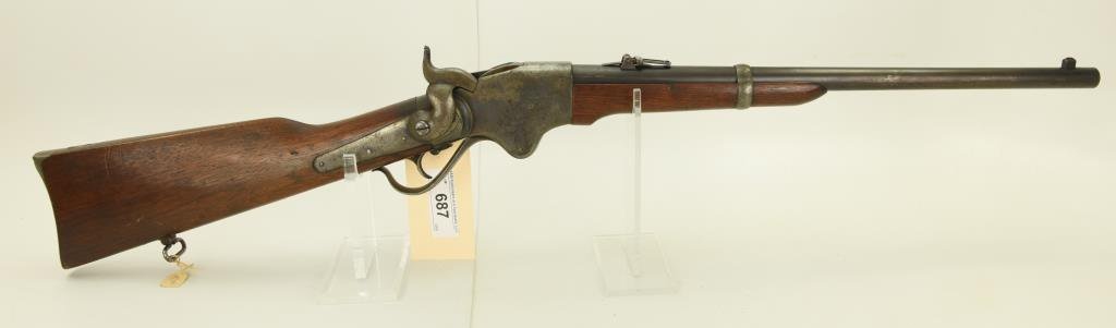 Lot #687 - Burnside 1865 Spencer Saddle Ring Contract Carbine