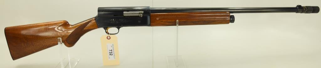 Lot #732 - Browning A-5, Light 12 SA Shotgun