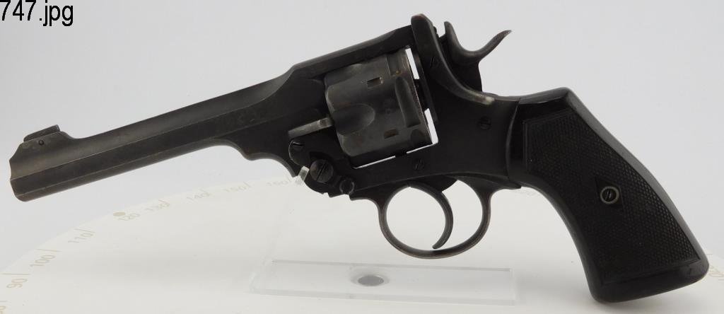 Lot #747 - Webley Mark VI DA Revolver