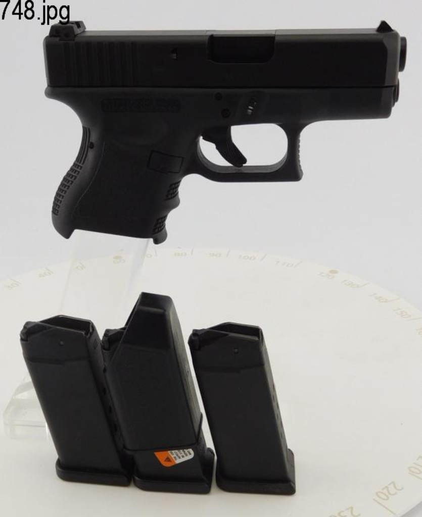 Lot #748 - Glock 27 Double Action Pistol