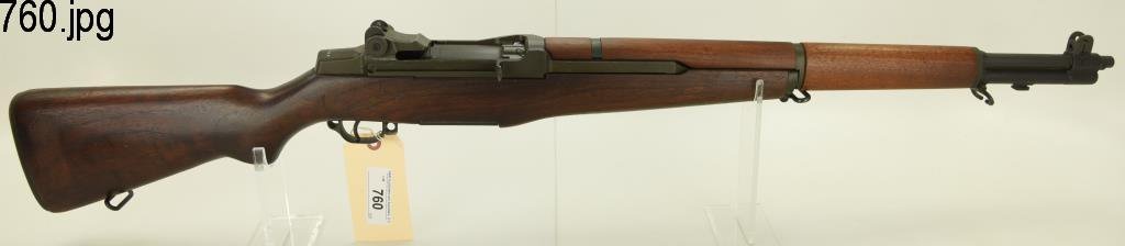 Lot #760 - Us Springfield Armory M1 Garand Rifle