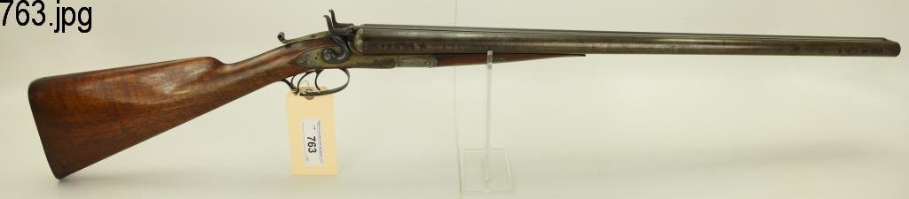 Lot #763 - Remington 1873 SxS Shotgun W/Lifter G1