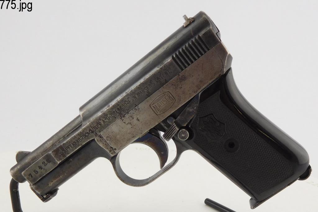 Lot #775 - Mauser Pocket Pistol 1910/14 SAP