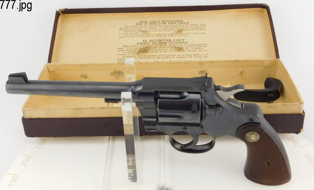 Lot #777 - Colt Officers Mdl Target 3rd Issue