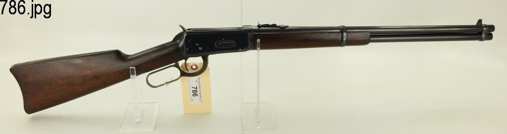 Lot #786 - Winchester 94 Saddle ring carbine LA Rifle