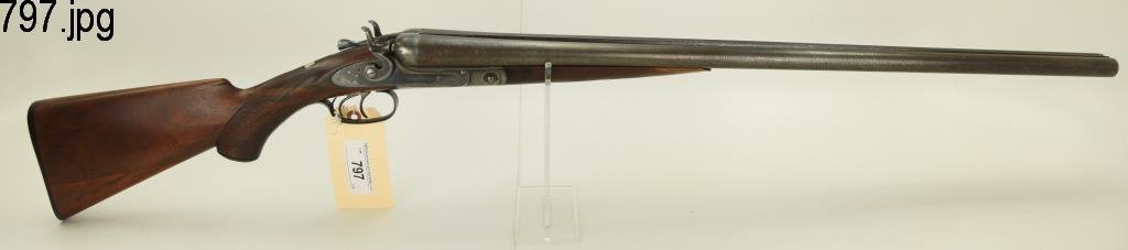 Lot #797 - Parker SxS Hammer Shotgun Gun