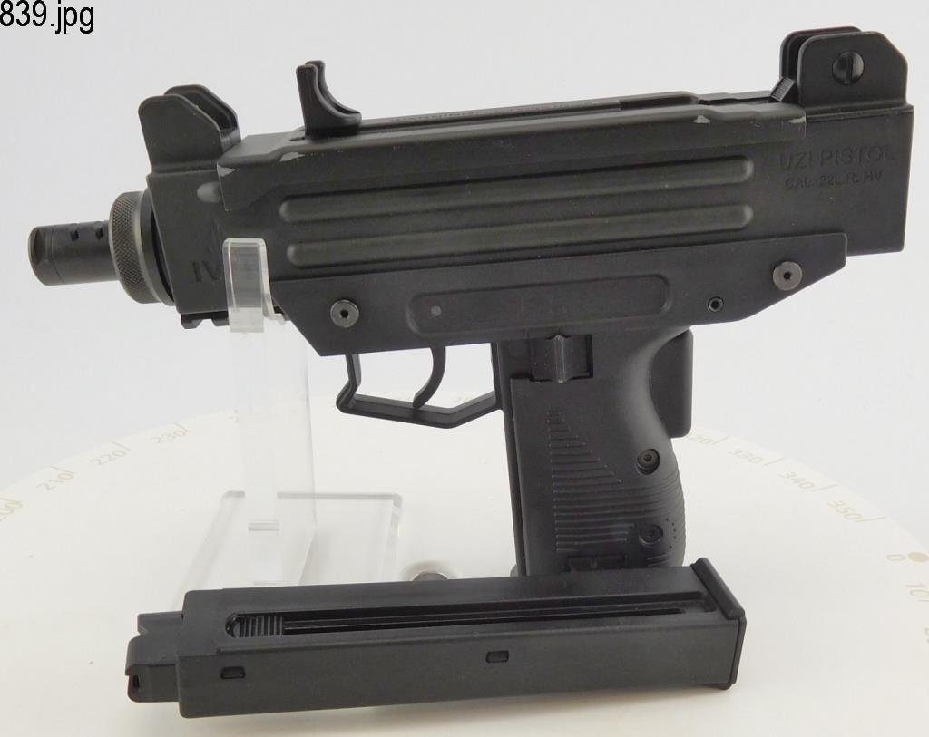 Lot #839 - Walther/Umarex Uzi SA .22 Pistol