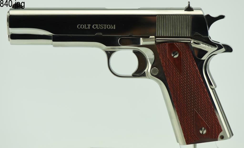 Lot #840 - Colt Custom Govt. .38 Sup Pistol
