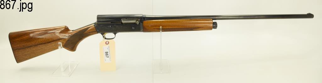 Lot #867 - Browning A-5 Magnum SA Shotgun