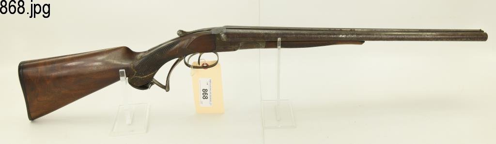 Lot #868 - Whitney Hammerless SxS Shotgun