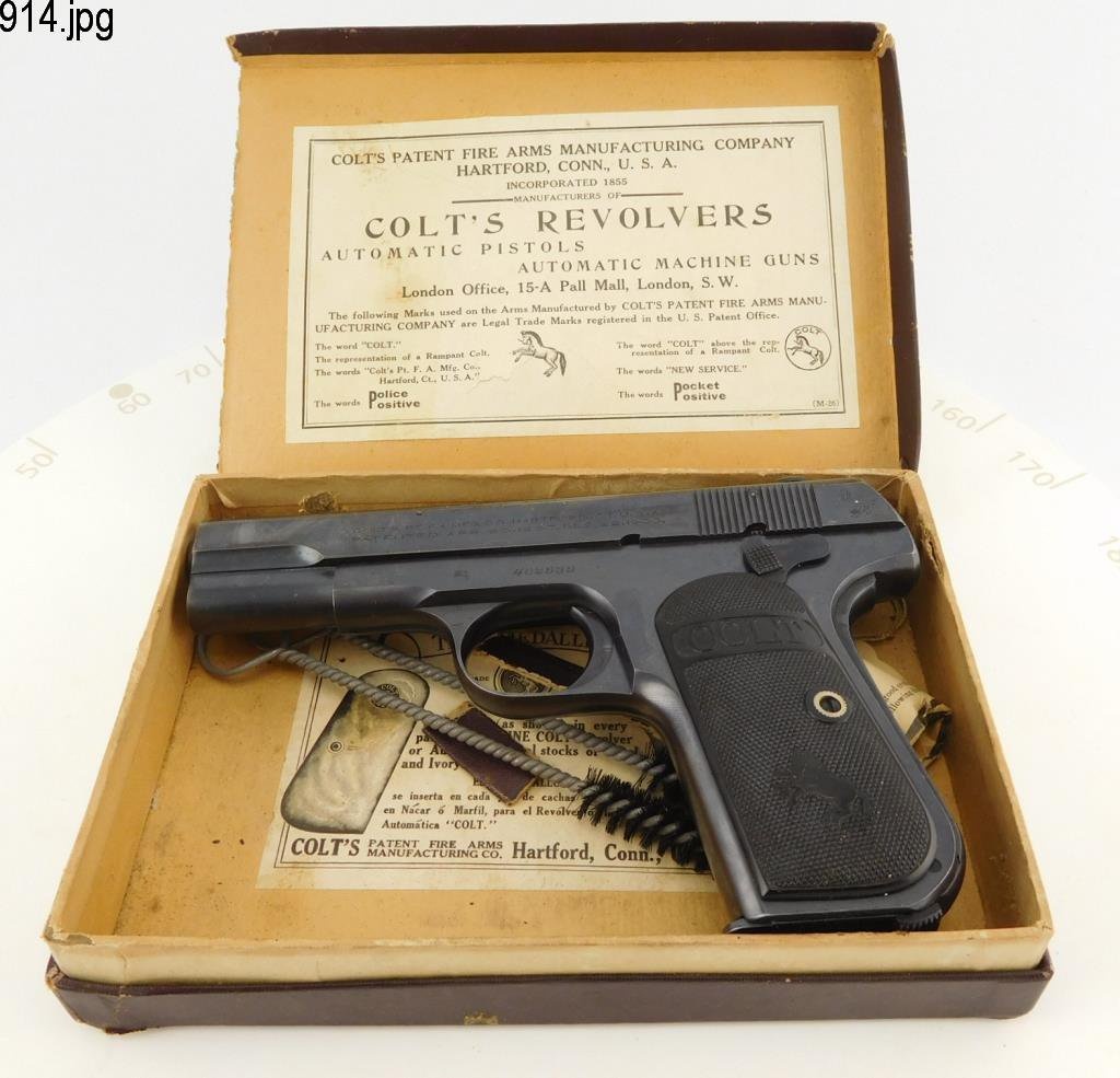 Lot #914 - Colt 1903 Type 3, Mod M Pistol